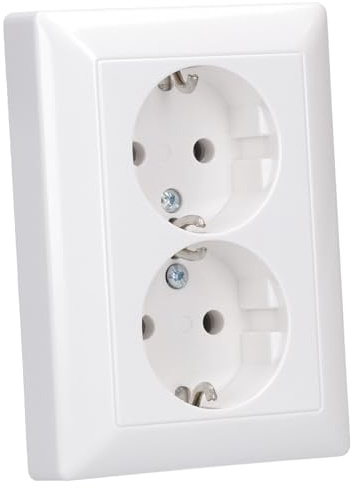 Jung AS5020UWW Schuko -Steckdose 2-fach