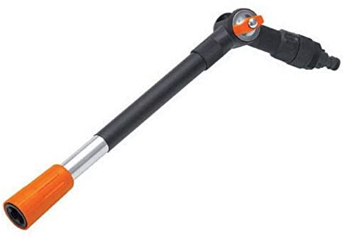 Gardena Wasserstiel-Verlängerung mit Gelenk: Wasserführender Stiel für Cleansystem-Anschlussgeräte, bis 45 Grad abwinkelbar, 53 cm lang (5556-20)