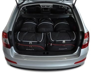 KJUST Kofferraumtaschen 1 stk kompatibel mit SKODA OCTAVIA KOMBI III 2013-2020