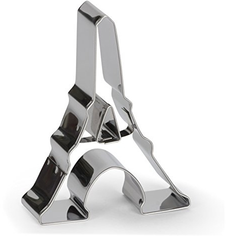 Patisse Ausstechform Eifelturm, Edelstahl, Silber, 8 x 8 x 8 cm