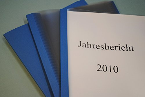 Thermobindemappen Leinenstruktur ozeanblau/satiniert, VPE = 50 Stück (1,5 mm = 1-10 Blatt)