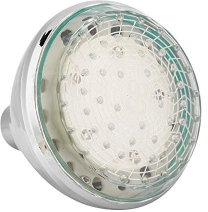 LED Shower Head, G1/2in 7 Color Changing Lights Top Shower Bathroom Shower Sprayer Temperature Controlled Shower Sprayer (9814B Colorful)
