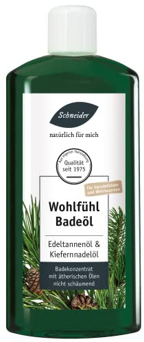 Saunabedarf Schneider - Wohlfühlbad Edeltanne, nicht schäumend, Muskelentspannung 500ml