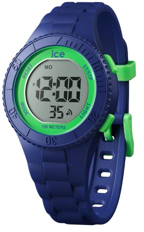 Ice-Watch - ICE digit Dino - Blaue Jungenuhr mit Plastikarmband - 021006 (Extra small)