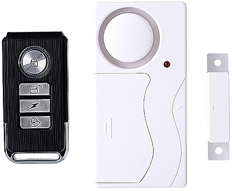 Meichoon Funk Türalarm mit Fernbedienung Fenster Pool Türklingel Ring Gong Anti-Diebstahl Einbruchalarm Home Security Sensor 105 dB Laut für die Sicherheit von Kindern