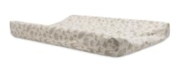 Jollein 022-503-67044 Wickelauflagenbezug - Animals nougat (50x70 cm) weiß/nougat