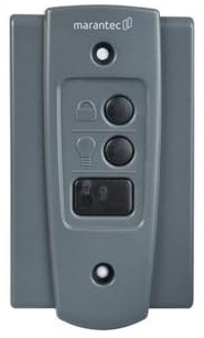 Marantec Command 107 Innendrucktaster Licht-Taste &Urlaubsfunktion für Antriebe