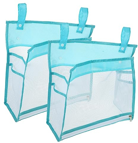 Garneck 2stücke Badewannen Spielzeug Organizer Multifunktions Netz Tasche Badespielzeug Aufbewahrungsnetz Für Badewanne Spielzeug Lagerung Mesh Taschen