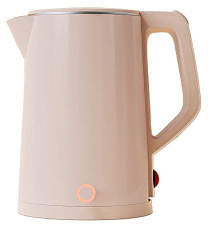 YQZQXWA 1,8 l supergroßer Wasserkocher aus Edelstahl 304, 1500 W, schnelles Kochen in 5 Minuten, LED-Siedeanzeige, Verbrühungsschutz und Wärmeerhaltung, 360° drehbar und automatische Abschaltung (bei