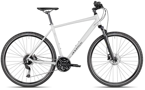 Axess Veris Cross | Crossbike | Herrenfahrrad | 27-Gang Schaltung | Hydraulische Scheibenbremsen