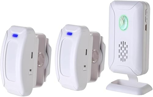 Wireless Motion Sensor Doorbell for Business When Entering, Store Door Entry Bell, Commercial Door Entry Alert, Motion Sensor Detect Alarm, Caregiver Reminder for Elderly, Visitor Bell