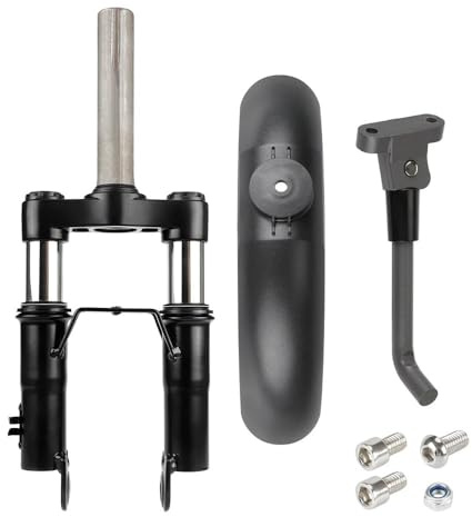 AMAUPCKCA Fourche Avant de Trottinette électrique, Suspension, Amortisseur, béquille, for Xiaomi M365 Pro Pro2 1S