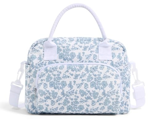 AOTM Lunch Bags for Women, 12L Large Insulated Lunch Box with Adjustable Shoulder Straps, Multi-Pockets Pack Lunch Bag Reusable Picnic Cooler Bag for Girls Adults, Lunch Tote for Work/School/Travel