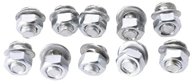 10pcs Brake Cable Adjuster Clamp Lock Screw Bolt Moped Mountain Bike
