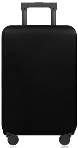 QINGZY Housse Protection Valise, Protege Valise de Voyage Elastique, Housse de Bagage pour Valise, Couverture Bagage Lavable, Réutilisable (XL,29-32,Noire)