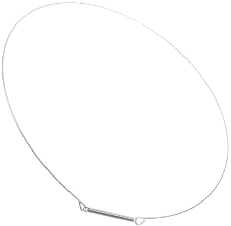 Operitacx 33cm Stainless Steel Washing Machine Door Sealing Ring Spring Clamp, Replacement Retaining Ring for Front Load Washer Repair Accessory Gasket