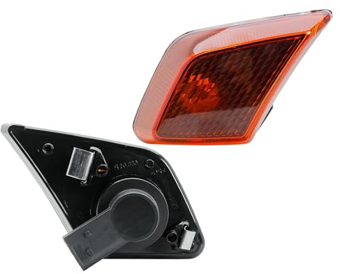 LONGLING Ersatz Blinker Links Fahrerseite 24V Blinkleuchte Seitenmarkierungsleuchte Positionsleuchte mit Glühbirne für Mercedes Lkw Actros Arocs Antos Mp4 Mp5