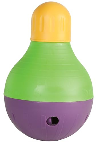 Starmark Bob-a-Lot Interactive Dog Toy, Green, Large