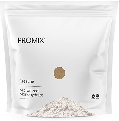 ProMix Nutrition Creatine Monohydrate Powder, Unflavored - 5g of Micronized Creatine per Serving - Increase Muscle Gain, Strength & Power & Supports Recovery - 180 Servings