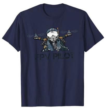 FPV Drone Racing Hobby Quadrocopter Tiny Whoop T Shirt T-Shirt