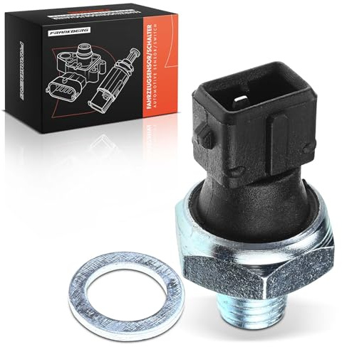 Frankberg Oil Pressure Sensor 1-Pin for 1 Series E81 E87 3 Series E36 E90 5 Series E39 E60 5 Series Touring E61 6 Series E63 7 Series E32 1982-2024 1252552