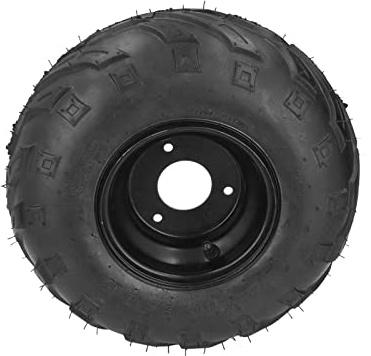 145/70‑6 däck, stållegering 6-tums fälg Universal ATV Tubeless däck för Go Kart UTV fyrhjuling fyrhjulingar