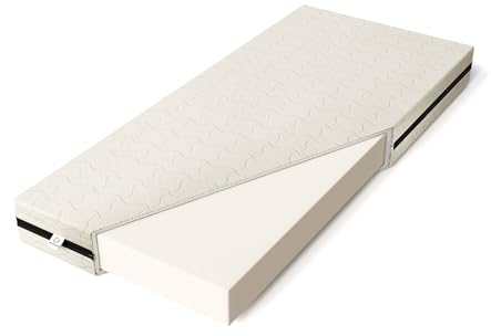 smartwood Kindermatratze 90x190 12cm Matratze für Kinder - H2 Schaumstoffmatratze Oeko-TEX-Zertifiziert - Wendbar - mit Waschbarem Antiallergischem Bezug – SmartComfort | Made in EU