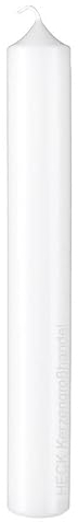 Kopschitz Kerzen Altarkerze Weiß 400 x Ø 30 mm, 1 Stück, Unparfümiert, Wohnraumdekoration oder religiöse Zwecke