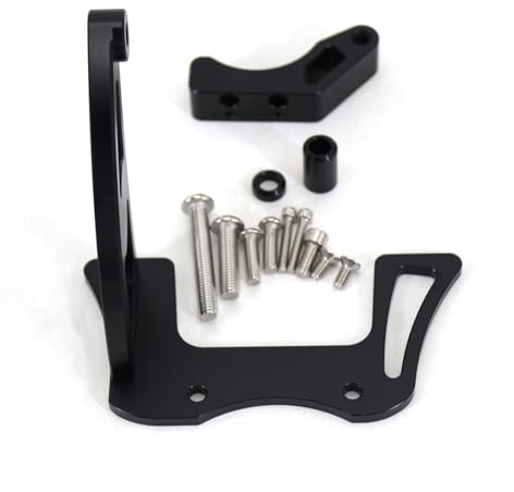 INLIMA Stabilizzatore Moto Regolabile per Dualtron per Thunder 2 ll Scooter Elettrico Stabilizzatore Kit smorzatore Accessori Sterzo Anti-Vibrazione Anti-Jitter (Color : Bracket Set)