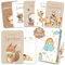 50 Meilensteinkarten Baby Mädchen und Junge Monatskarten Baby 1-12 Monate Fotokarten Baby Meilensteine Baby 400gsm Sinnvolle Geschenke zur Geburt für Babyshowerparty Baby Willkommensgeschenk