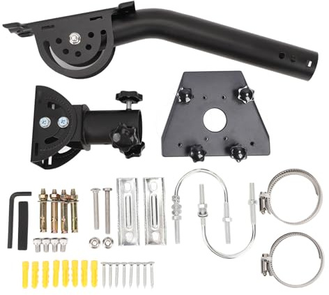 Supporto Gen 3 per Parabola Standard Gen 3, Kit di Montaggio Regolabile Gen 3 con Supporto per Asta e Adattatore per Tubo Gen 3