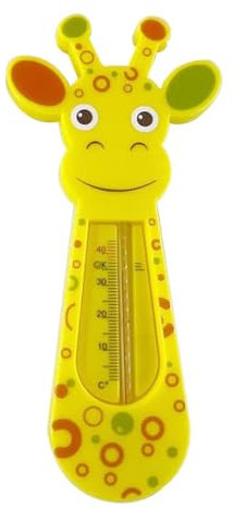 Baby-Badethermometer – Schwimmendes Badethermometer | Wannenthermometer Schwimmend | Niedliches Giraffen-Baby-Badetemperaturthermometer | Badewannen-Pool-Schwimmspielzeug-Thermometer Zum Baden Von Kle