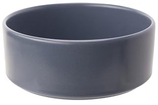 Cosy & Trendy Lot de 6 Bols en Grès Tower, Bleu, D14xH5.5 cm-Empilable