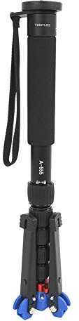 Rankomu VBESTLIFE A555+M-2 Monopiede per Fotocamera, 6 Sezioni, Monopiede Telescopico per Fotografia Fotocamera Accory, Leggero e Portatile, Ideale per Uso Esterno