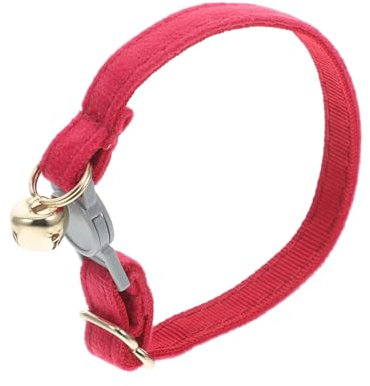 Toddmomy Verstellbares Katzenhalsband Id-anhänger Und Glöckchen Zum Selbstgravieren Mit Namen Und Telefonnummer Robustes Für Katzen Und Kätzchen