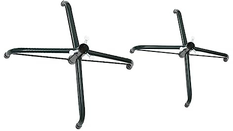 Alipis 2 Piezas Base del Árbol De Navidad Metálica Resistente Soporte para Árbol De Navidad para Decoración De El Hogar