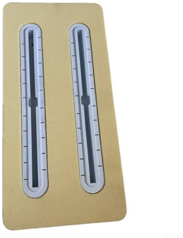 Aliscafo Box in PVC espanso per tavola da surf con timone e sistema di montaggio su binario (bianco)