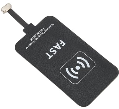 Dioche Type C Charging Wireless Charger Receiver - 10W Micro USB Wireless Charging Patch Module for Mobile Devices - Foldable Plug & 3C Certified Safety