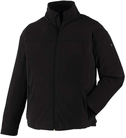 teXXor mikrofiberfleece-jacka berg arbetsjacka Basic, XXL, svart, 8718
