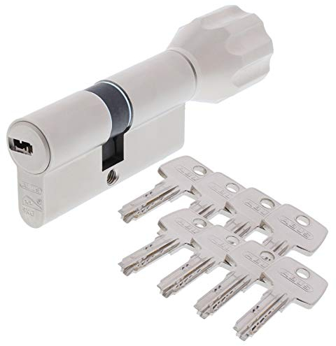 ABUS EC550 Profil-Knaufzylinder Länge Z45/K45mm mit 8 Schlüssel