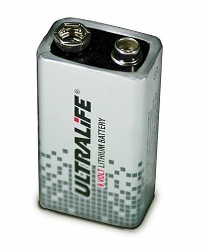 Ultralife (Batterie, E-Block 9 V, piles lithium de 10 J de p, 1200 mAh) dans boîte