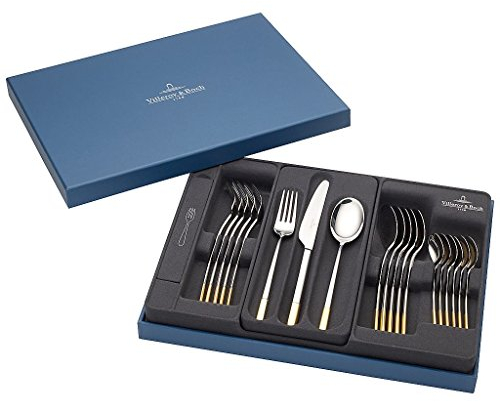 Villeroy & Boch Ella teilvergoldet Tafelbesteck 30tlg.