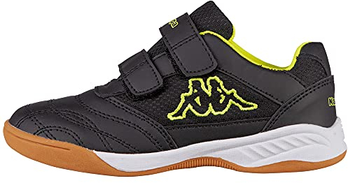 Kappa Indoor Kinder Hallenschuhe schwarz 260509K, Schuhgröße:32 EU