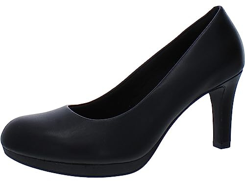 Clarks Damen Adriel Viola Pumps Schwarz (Black Leather)
