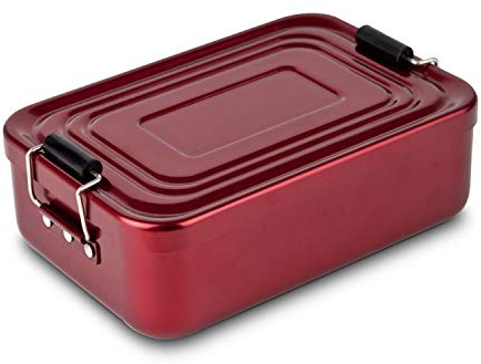 ROMINOX Fiambreras, Aluminio (anodizado), Rojo Brillante, Medium