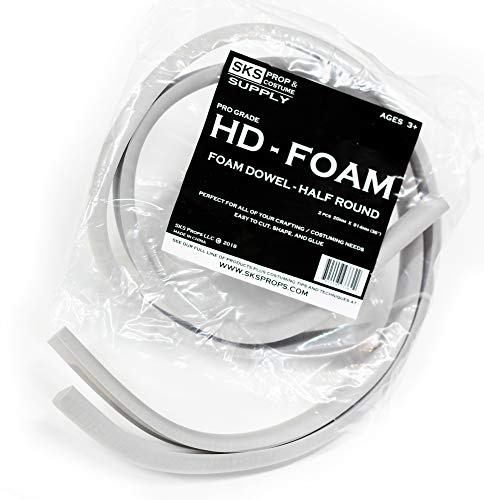 20mm Half Round Pro Grade HD Foam Dowel