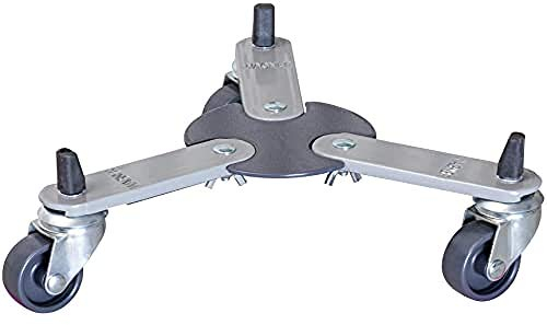 Wagner Sun City Small Soporte con Ruedas para Plantas, 22-33 x 8 cm de Superficie útil, Extensible, Para Uso Exterior e Interior, Acero, Capacidad de Carga 75 kg