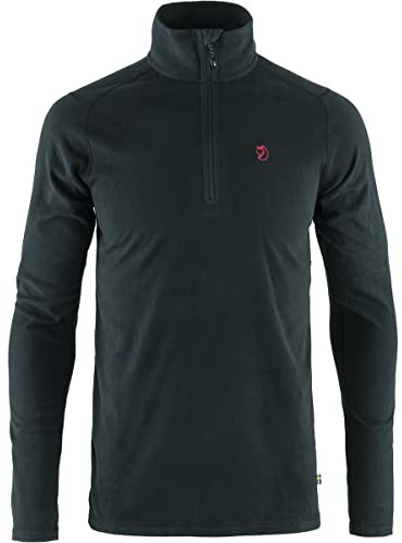 FJÄLLRÄVEN herr tall halv dragkedja M tröja Svart L