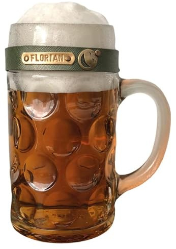Nessis Manufactur Maßkrugband mit Name und Symbol personalisiert - Bierkrugmarkierer Biergkrugband Oktoberfest Firmenwiesn Gadget Wiesn