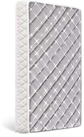 Ours à bulles Hochwertige Schaumstoff Matratze 60x120, Hochwertiger Weicher Mikrofaserstoff - Hypoallergen, 13 cm Starke Und Weiche Kindermatratze, Ungiftige Babymatratze Nach Öko-Tex Standard 100.
